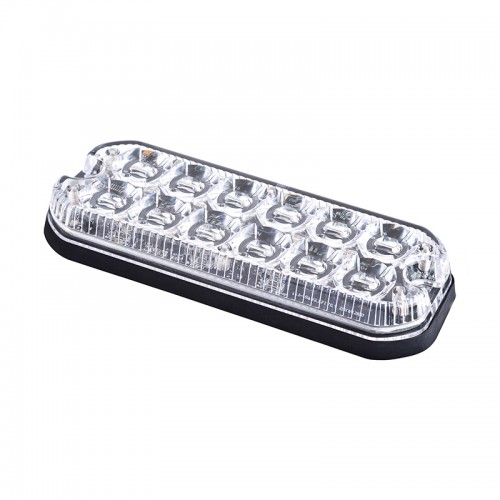 12 LED R65 Heavy-Duty Warning Lamp - Amber